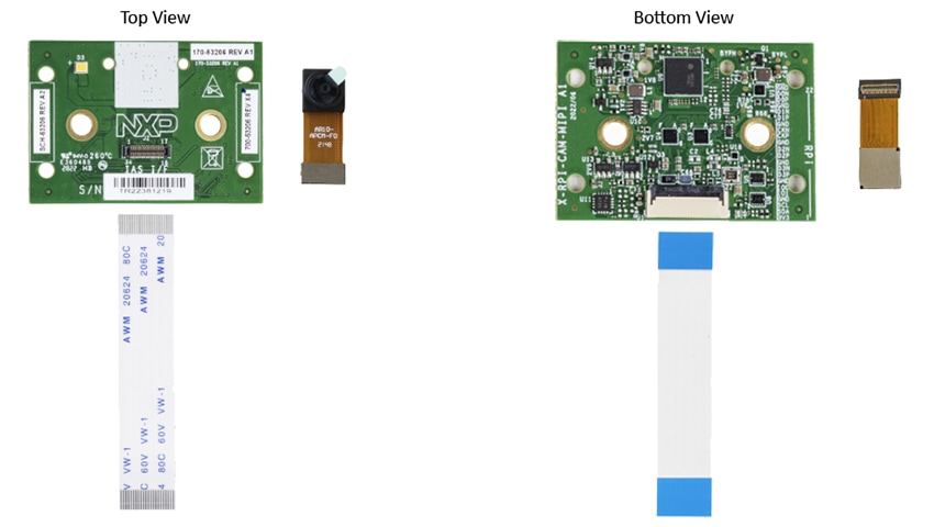 機械図面 - NXP Semiconductors RPi-CAM-MIPI CSIカメラアダプタボード